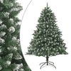vidaXL &Aacute;rbol de Navidad artificial con soporte PVC 210 cm