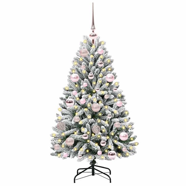 vidaXL &Aacute;rbol de Navidad artificial Verde y 120 cm PVC y Metal