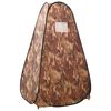 vidaXL Tienda de ducha desplegable camuflaje