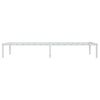 vidaXL Estructura de cama sin colch&oacute;n metal blanco 90x190 cm