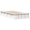 vidaXL Estructura de cama 90 x 190 cm Madera de pino macizo