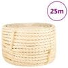 vidaXL Cuerda 100% sisal 16 mm 25 m