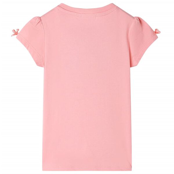Camiseta infantil rosa 140