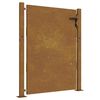 vidaXL Puerta de jard&iacute;n 100x125 cm de acero corten