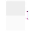 vidaXL Estor Enrollable Opaco Blanco 150x230 cm Tela Ancho 146,6cm