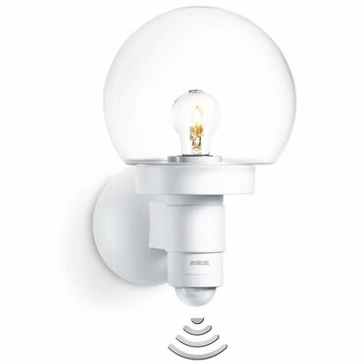 Steinel Lámpara de exterior con sensor L 115 blanca