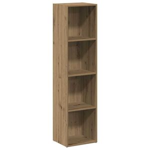 vidaXL Estanter&iacute;a de madera ingenier&iacute;a roble artisan 36x30x143 cm