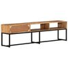 vidaXL Mueble de TV madera maciza de acacia 160x30x45 cm