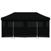 vidaXL Carpa de Fiesta Negro 292 x 580 x 315 cm Tela Oxford