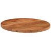 vidaXL Tablero de mesa redondo madera maciza de acacia &Oslash;50x2,5 cm