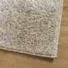 vidaXL Alfombra pelo largo aspecto brillante ISTAN beige 80x150 cm