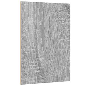 vidaXL Paneles Decorativos 12 uds. Sonoma gris 15 x 21 x 0,27 cm