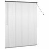 vidaXL Persiana para Ventana con cortinas Manual Negro Aluminio