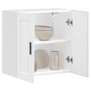 vidaXL Armario de pared para cocina Porto madera de ingeniería blanca