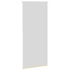 vidaXL Estor enrollable opaco 124,4x230 cm, ancho de tela 120 cm, beige
