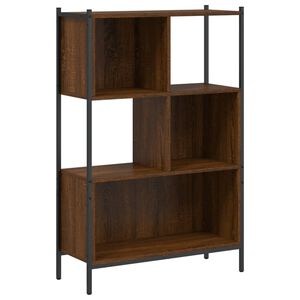 vidaXL Estanter&iacute;a madera de ingenier&iacute;a marr&oacute;n roble 72x28x109 cm