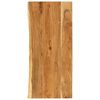 vidaXL Encimera para armario tocador madera maciza acacia 114x52x4 cm