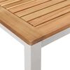 vidaXL ConjuntodeComedordeJardín 7 pcs Madera de teca maciza
