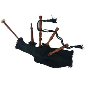 vidaXL Gaita escocesa para ni&ntilde;os Highland Royal Steward negro
