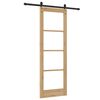 vidaXL Puerta Corredera ORKDAL Natural 73,5 x 211 cm
