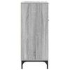 vidaXL Gabinete de Baño con puerta Gris sonoma 39.5 x 36 x 88 cm