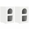 vidaXL Mesita de Noche ELST 2 uds. 29,5 x 33,5 x 50 cm