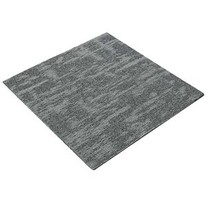 vidaXL Azulejo de alfombra Gris Roca 50 x 50 cm 4 uds. PP y Bet&uacute;n
