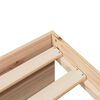 vidaXL Sof&aacute; cama sin colch&oacute;n madera maciza de pino 90x190 cm
