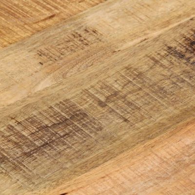 vidaXL Tablero de mesa redondo madera maciza mango rugosa Ø 40x1,5 cm
