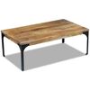 vidaXL Mesa de centro madera de mango 100x60x35 cm