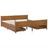 vidaXL Estructura de cama 4 cajones madera pino marr&oacute;n miel 180x200 cm