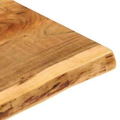 vidaXL Encimera para armario tocador madera maciza acacia 140x52x3,8cm