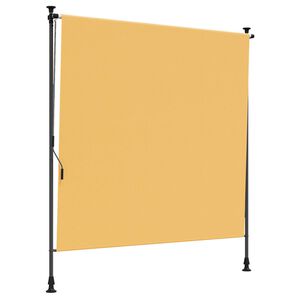 vidaXL Cortina de Rodillo Exterior Arena 150 x 270 cm
