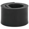 vidaXL Borde de goma para quitanieves negro 80x10x1 cm