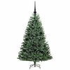 vidaXL &Aacute;rbol de Navidad artificial con ramas articuladas Verde 120 cm
