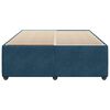 vidaXL Estructura de cama de terciopelo azul 140x190 cm