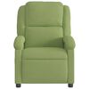 vidaXL Sill&oacute;n reclinable de terciopelo verde claro