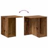 vidaXL Mesa Auxiliar 2 pcs Madera vieja 37 x 32 x 40 cm