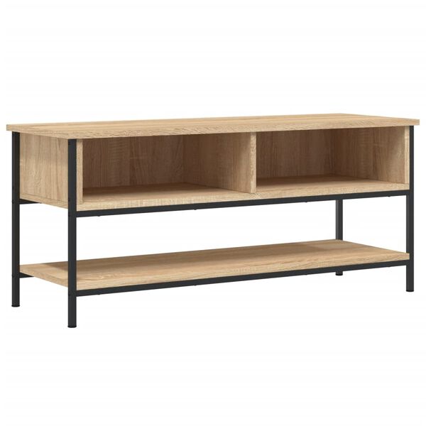 vidaXL Mueble de TV roble Sonoma 100x35x45 cm madera de ingeniería