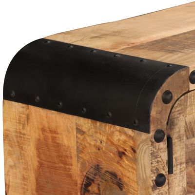 vidaXL Aparador de madera maciza de mango 120x30x76 cm