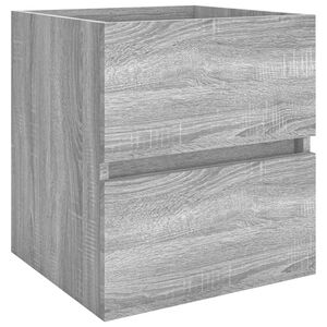 vidaXL Mueble de lavabo madera de ingenier&iacute;a gris Sonoma 41x38,5x45 cm