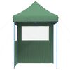 vidaXL Carpa de Fiesta Verde 200 x 200 x 306 cm Tela Oxford