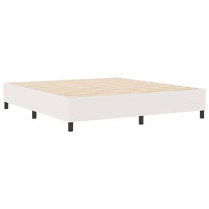 vidaXL Cama de plataforma Crema 180 x 200 cm Tela de Pana