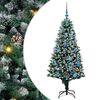 vidaXL &Aacute;rbol de Navidad artificial Verde 150 cm PVC y Acero y Pl&aacute;stico