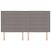 vidaXL Cabecero Taup&eacute; 180 cm tela