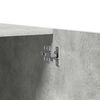 vidaXL Armario de madera contrachapada gris hormig&oacute;n 90x52x200 cm