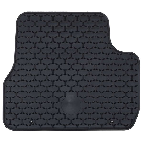 vidaXL Alfombrilla de Coche 4 pcs Negro Adecuado para C3 2017-2024