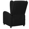 vidaXL Sill&oacute;n de masaje elevable tela negro