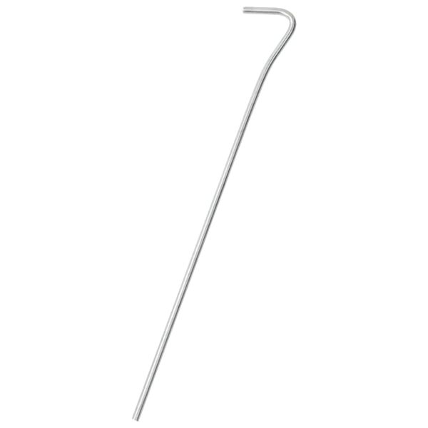 vidaXL Clavijas para tienda 50 uds acero galvanizado 23 cm &Oslash;4 mm