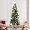 vidaXL &Aacute;rbol de Navidad artificial Verde 240 cm PVC, Pl&aacute;stico y Acero
